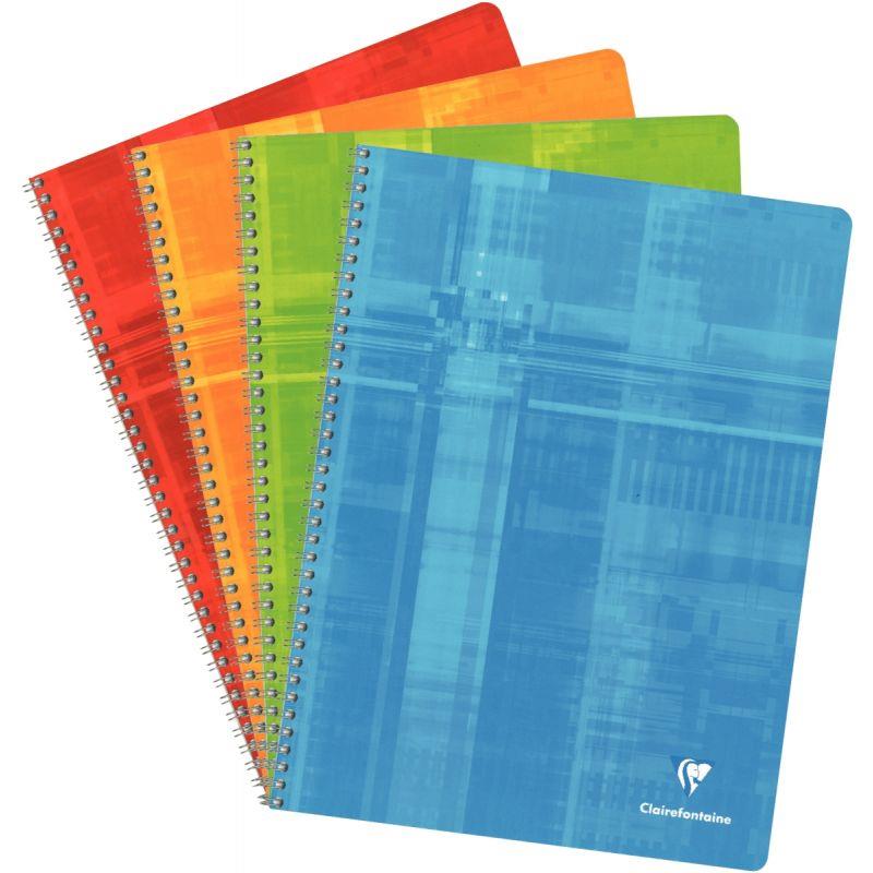 Image de  Reliure intégrale 100 pages CLAIREFONTAINE, format 24x32 cm, seyès, papier 90g 