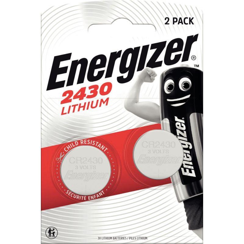 Image de  Blister 2 piles lithium 3V CR2430 