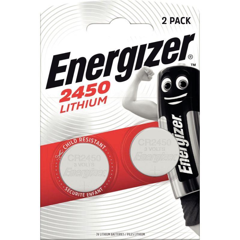 Image de  Blister 2 piles lithium 3V CR2450 