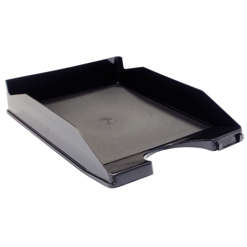 Image de  Corbeille à courrier noire 