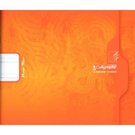 Image de  Piqûre maternelle 24 pages 17x14,7 cm à l''italienne, double ligne 5 mm interligne et verticale 70g 