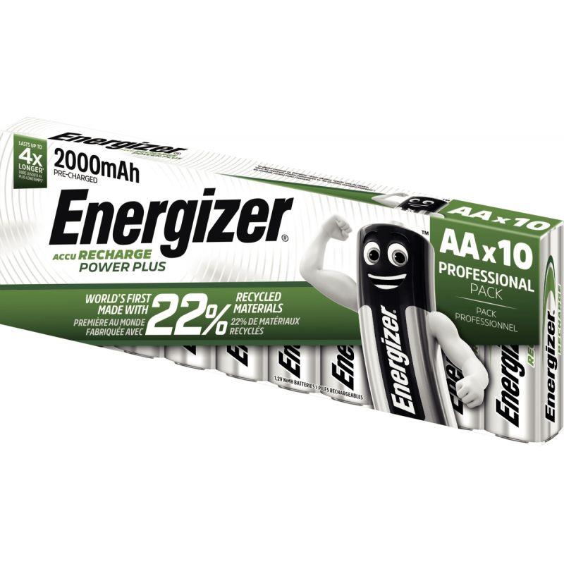 Image de  Paquet 10 accu Energizer AA / LR06 2000 mAh 