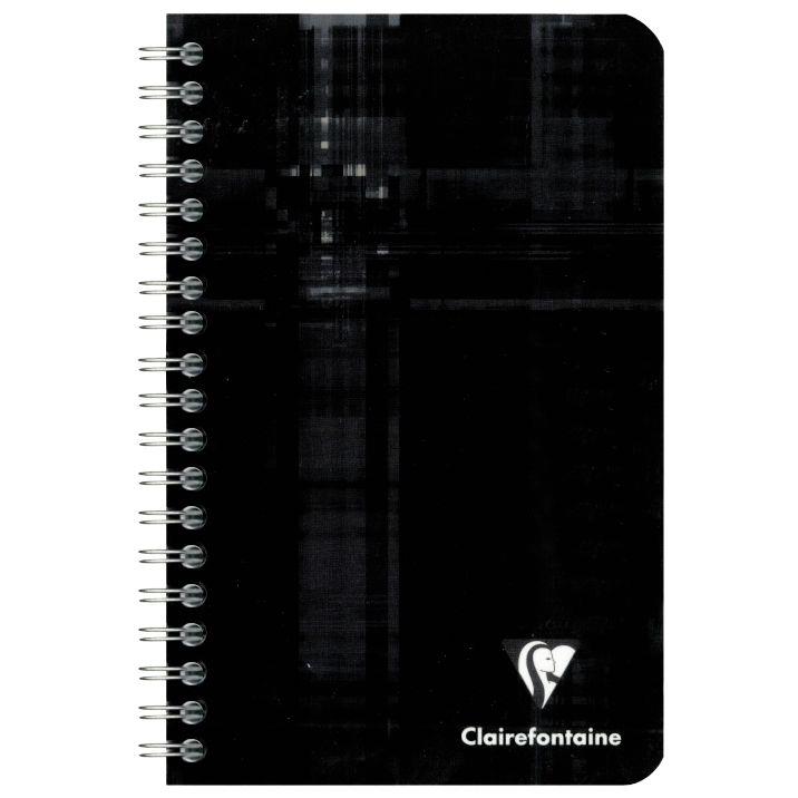 Image de  Carnet à reliure intégrale 100 pages CLAIREFONTAINE, format 11x17 cm, quadrillé 5x5, papier 90g 