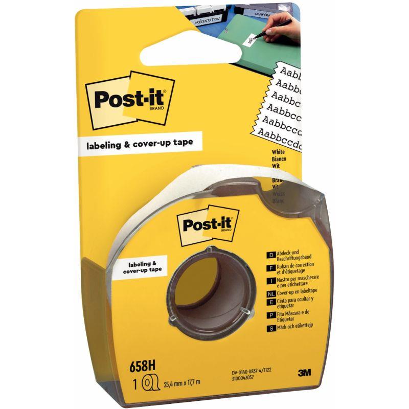 Image de  Dévidoir + ruban Post-it repositionnable 25mmx17,7m 