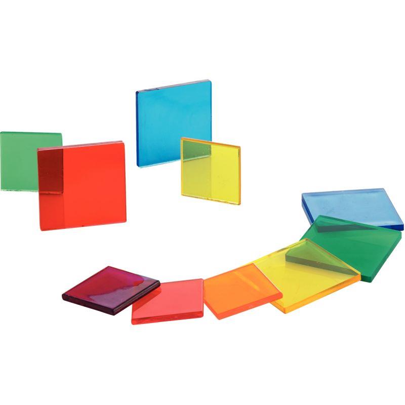 Image de  Baril de 300 carrés translucides 