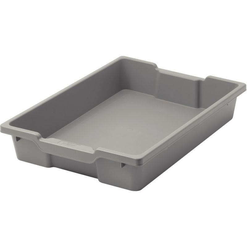 Image de  Bac plastique petit modèle gris 
