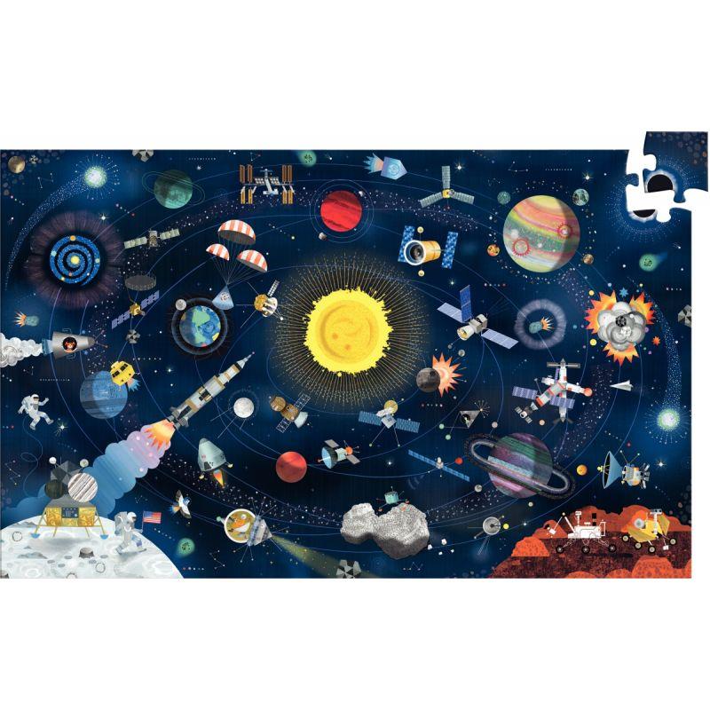 Image de  Puzzle 200 pièces l''espace + livret 