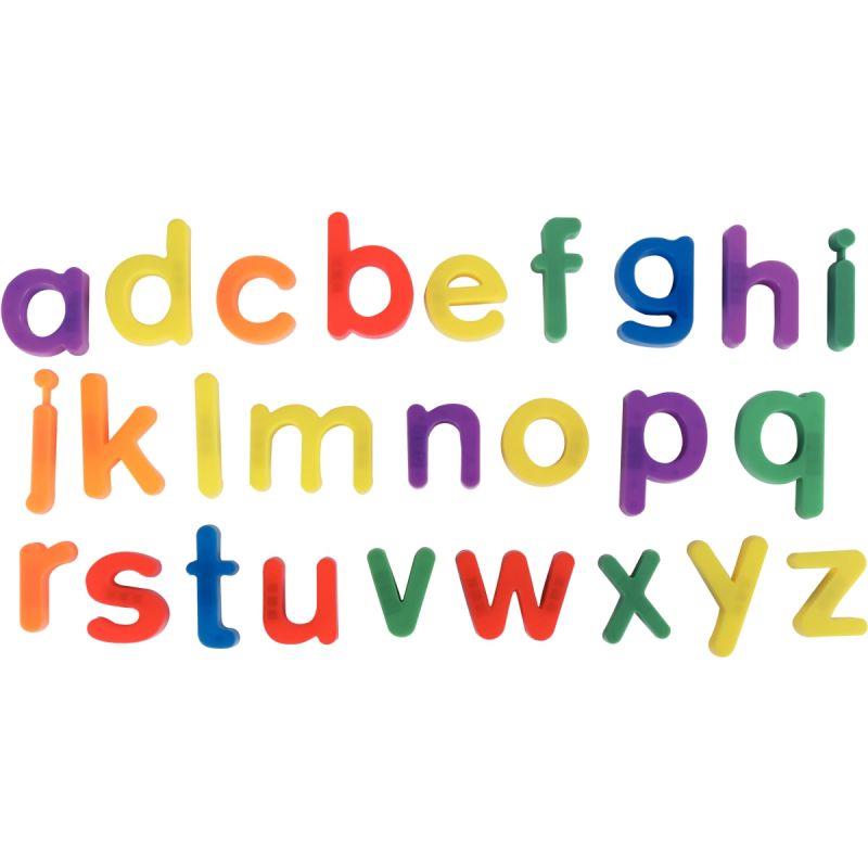 Image de  Sachet de 130 lettres minuscule magnétiques géantes 
