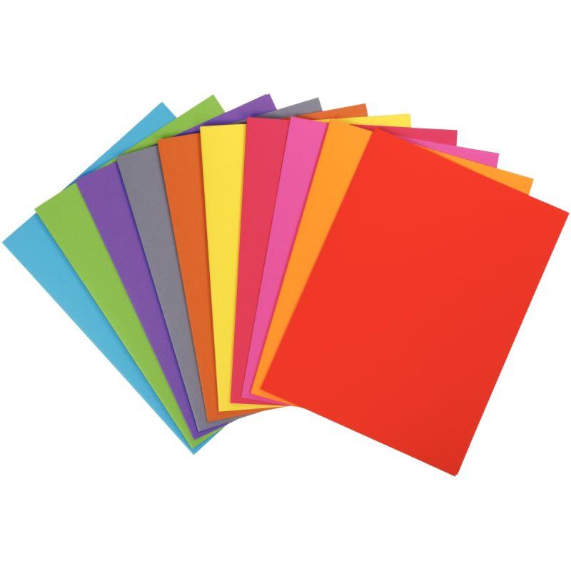 Image de  Paquet de 100 chemises 210g ROCKS format 24x32 cm, coloris assortis 