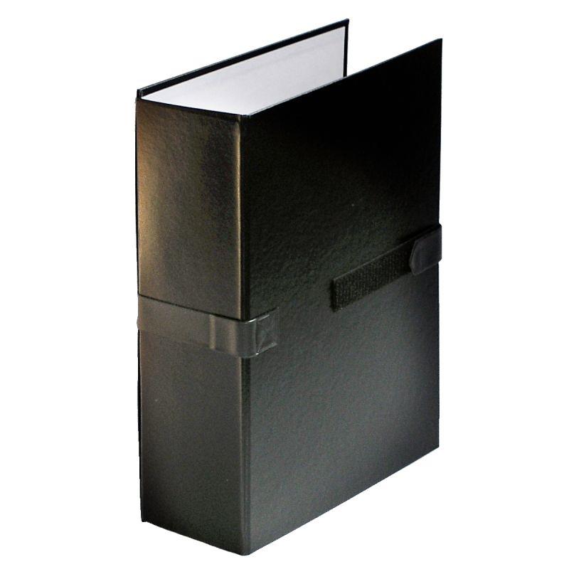 Image de  Chemise extensible en balacron avec velcro et rabat, noir 