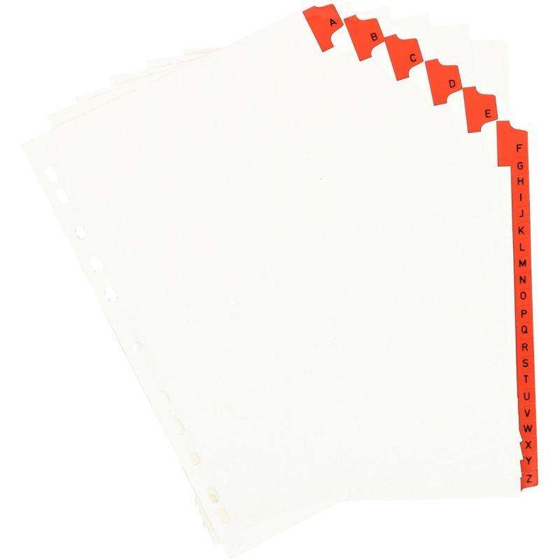 Image de  Jeu de 26 intercalaires alphabétiques en carte Mylar, format A4 