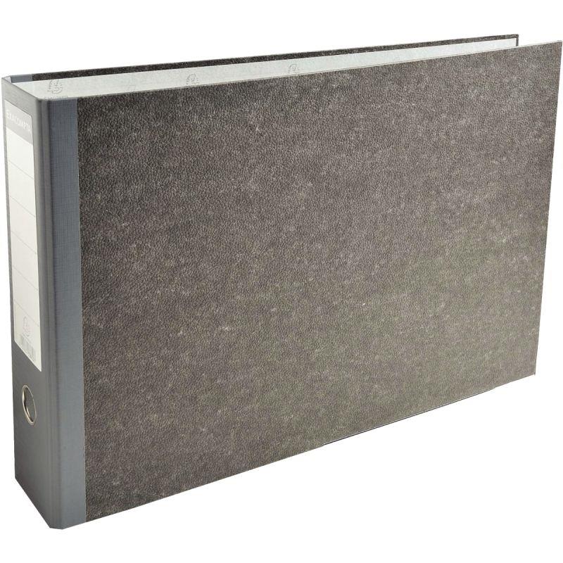 Image de  Classeur à levier à l''italienne pour format A3, dos 8 cm, carton gris 