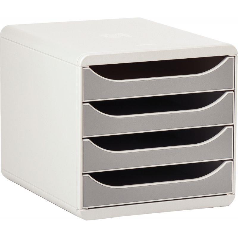 Image de  Module 4 tiroirs BIGBOX gris/gris 