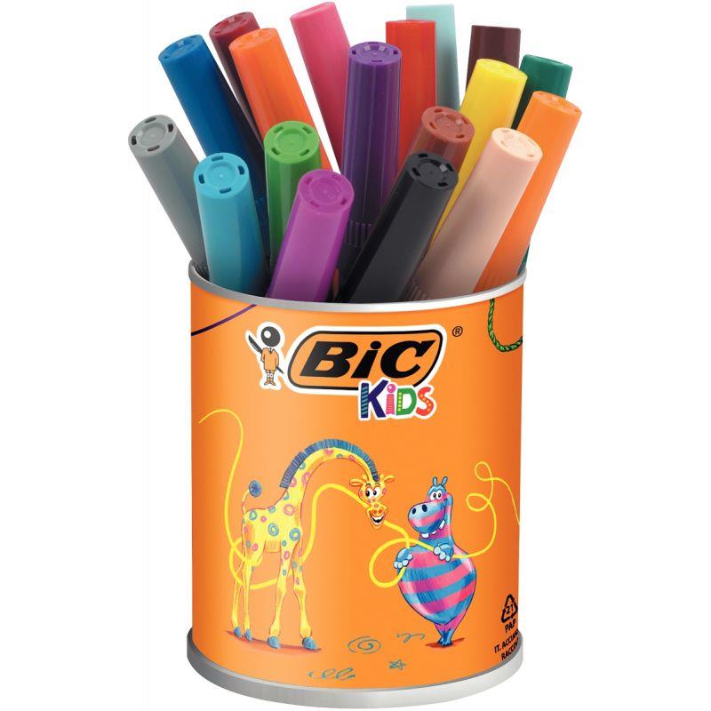 Image de  Pot de 18 feutres Visacolor XL assortis 