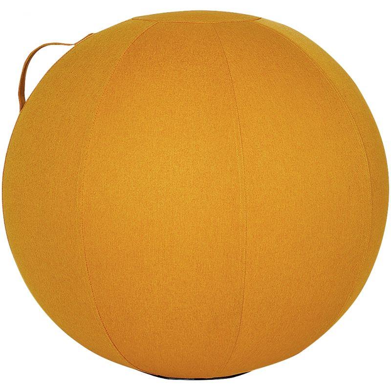 Image de  Ballon d''assise ergonomique jaune safran 