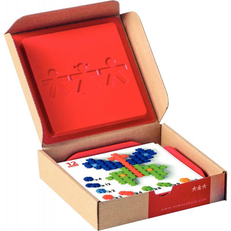 Image de  Boite de 24 fiches d''activités pour le jeu de construction mini briques, code MDS 11807 