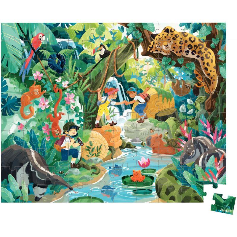 Image de  Puzzle 100 pièces, l''aventure Incas 
