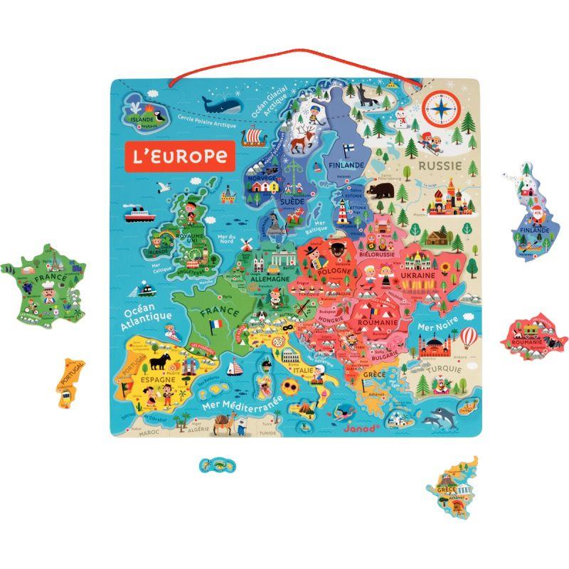 Image de  Puzzle magnétique 40 pièces, l''Europe 