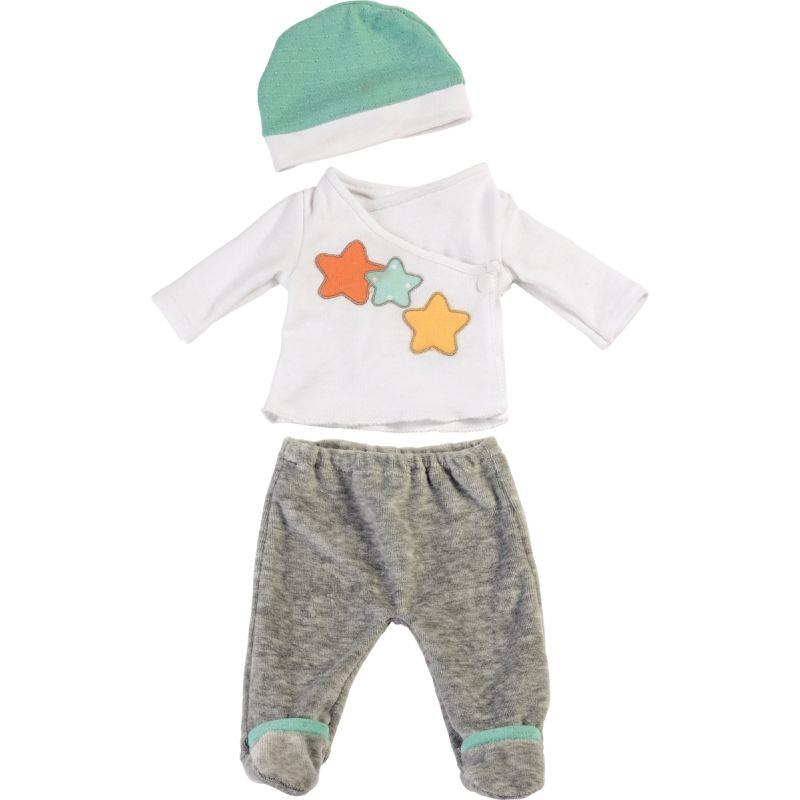 Image de  Pyjama 2 pièces pour poupée 40 cm 