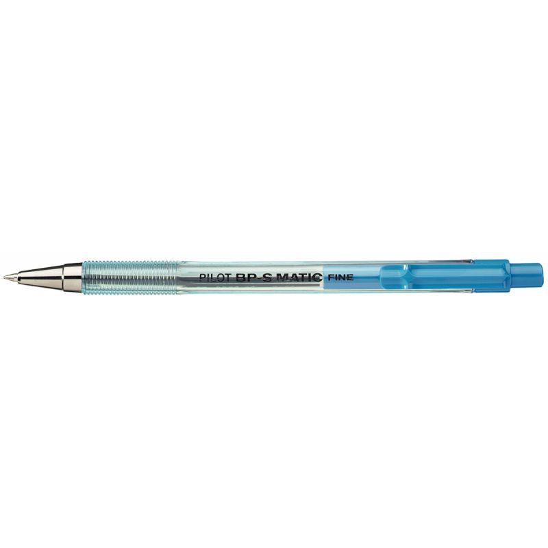 Image de  Stylo bille BPS Matic rétractable bleu 
