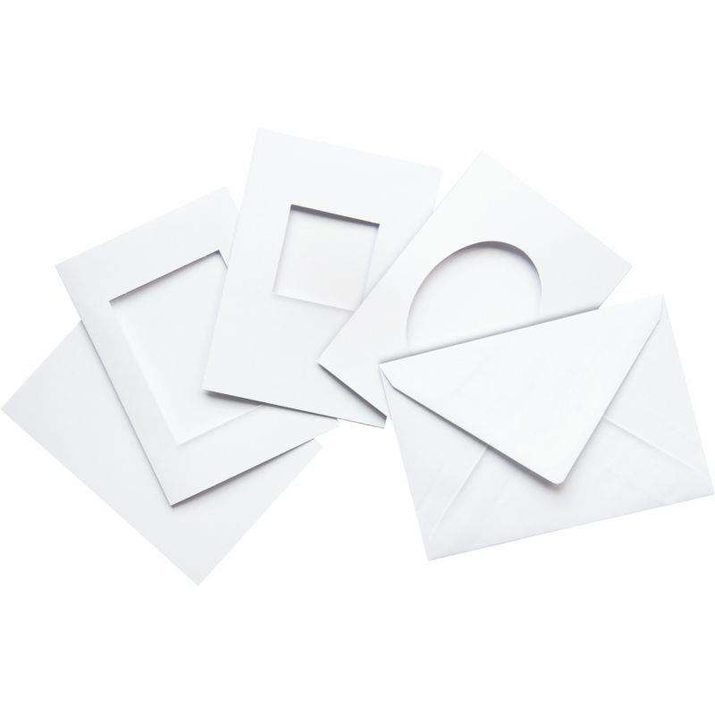 Image de  Kit de 100 cartes passe-partout + enveloppes 