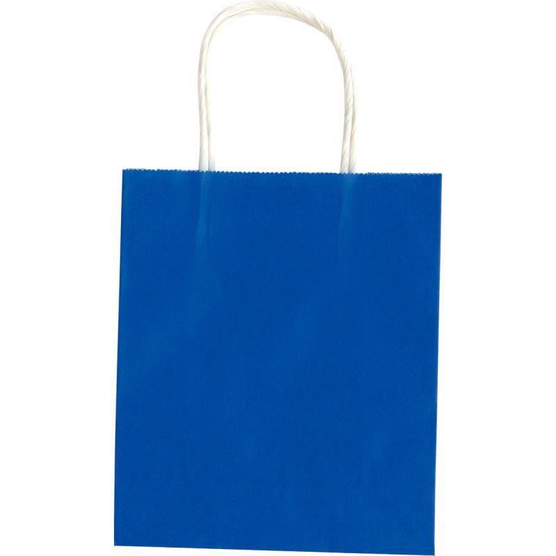 Image de  Lot de 20 sacs en kraft coloré, 18x21x8 cm 