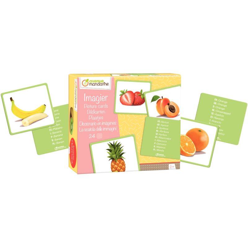 Image de  Imagier multilingue des fruits 