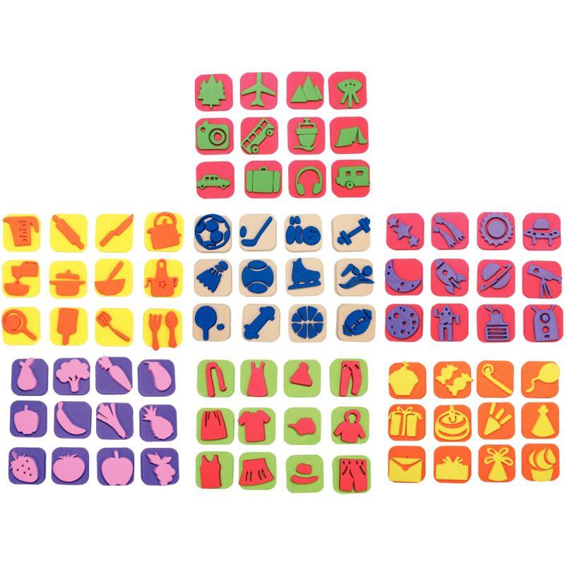Image de  Maxi pack de 84 mini tampons 3.5cm 