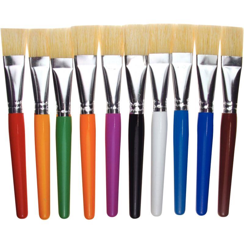 Image de  Sachet de 10 brosses plates largeur 20mm 