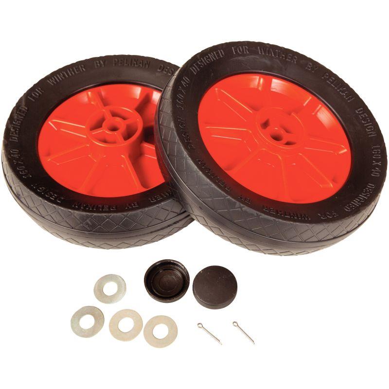 Image de  Set de 2 roues arrière diamètre 160mm 