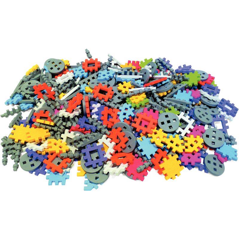 Image de  Jeu de construction gaufres assorties, 500 pièces 
