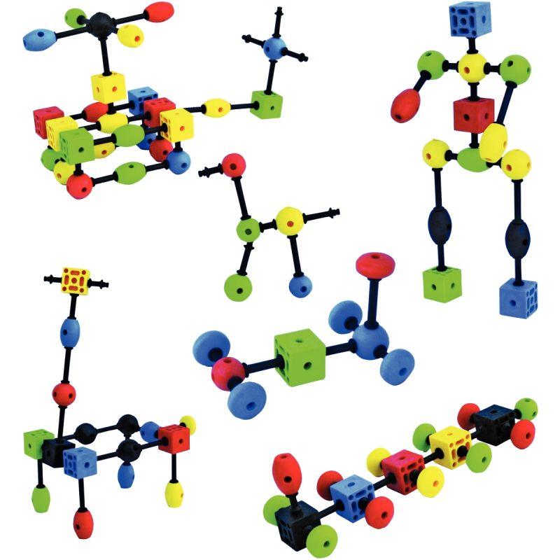 Image de  Jeu de construction 3D Connect, 140 pièces 