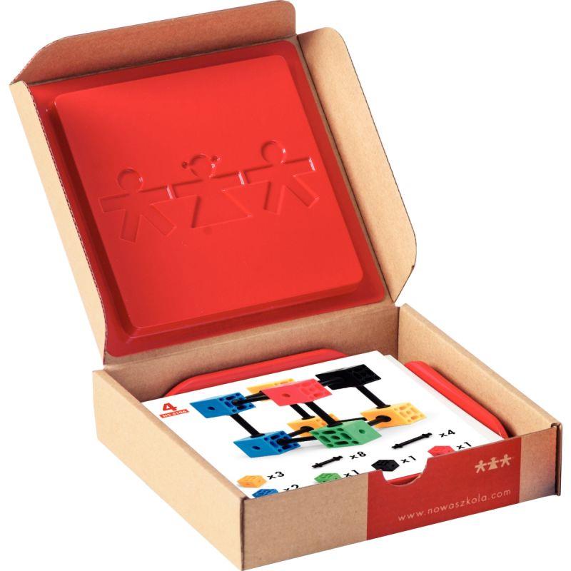 Image de  Boite de 24 fiches d''activités pour le jeu de construction 3D Connect 12381 