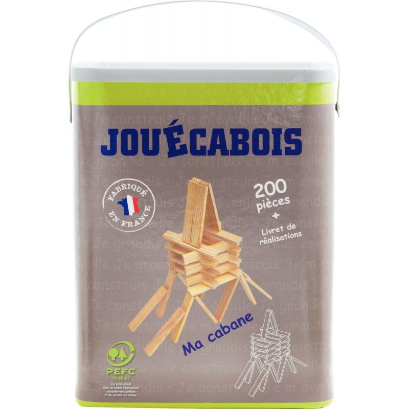 Image de  Baril 200 planchettes JOUECABOIS + livret 