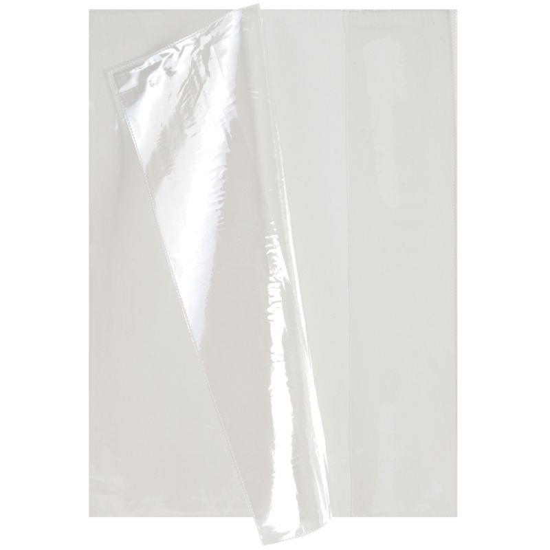 Image de  Paquet de 10 protèges-cahier épaisseur 15/100ème 21x29,7cm PVC cristal incolore 