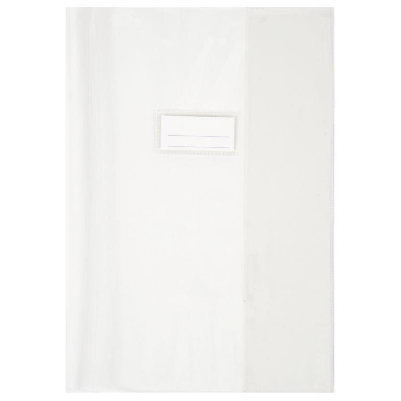 Image de  Paquet de 10 protèges-cahier épaisseur 21/100ème 21x29,7cm PVC cristal incolore 