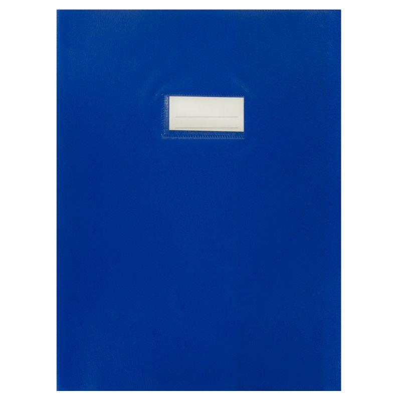 Image de  Paquet de 10 protèges-cahier épaisseur 21/100ème 21x29,7cm PVC coloris bleu 