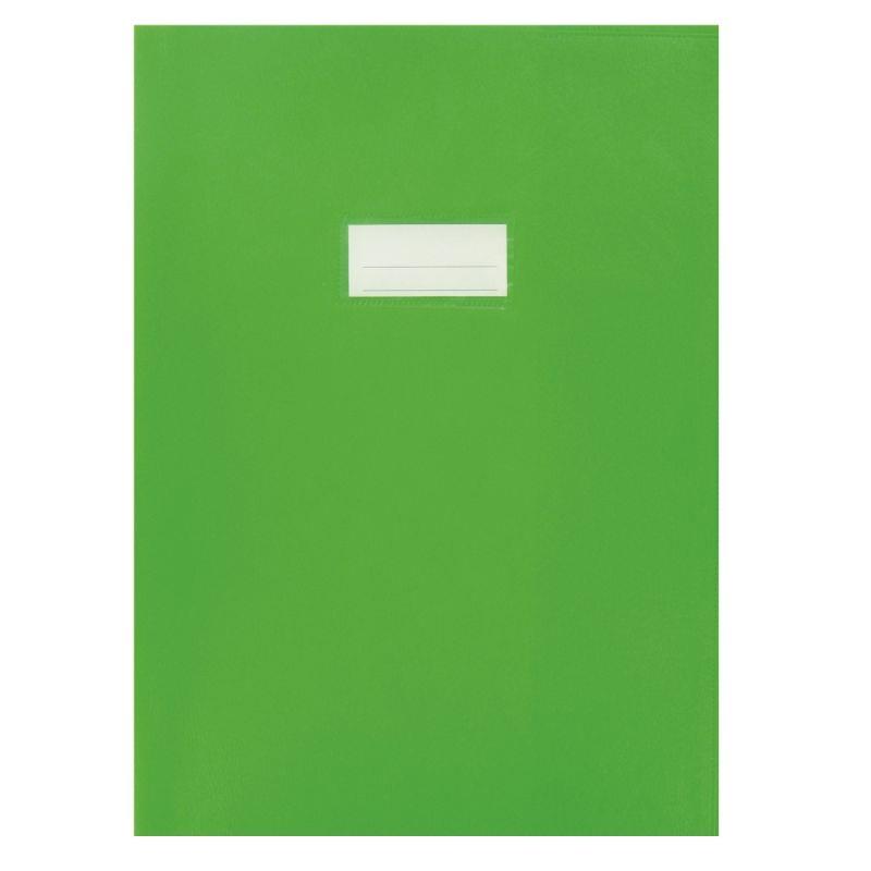 Image de  Paquet de 10 protèges-cahier épaisseur 21/100ème 21x29,7cm PVC coloris vert 