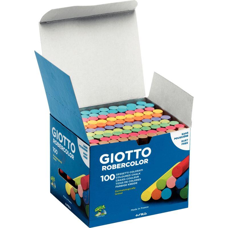 Image de  Boîte de 100 craies Robercolor assortis 