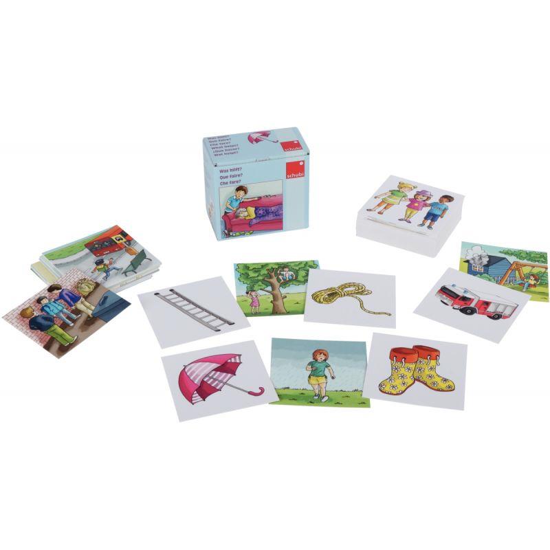 Image de  Boite de 72 cartes Que faire? 