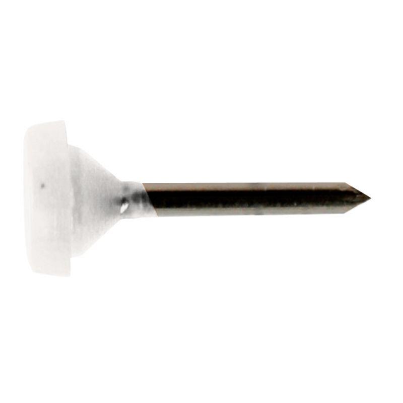 Image de  Boite de 100 épingles de signalisation 5mm blanc 