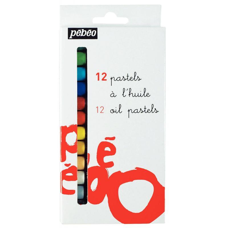 Image de  Boîte de 12 pastels Ara assortis 