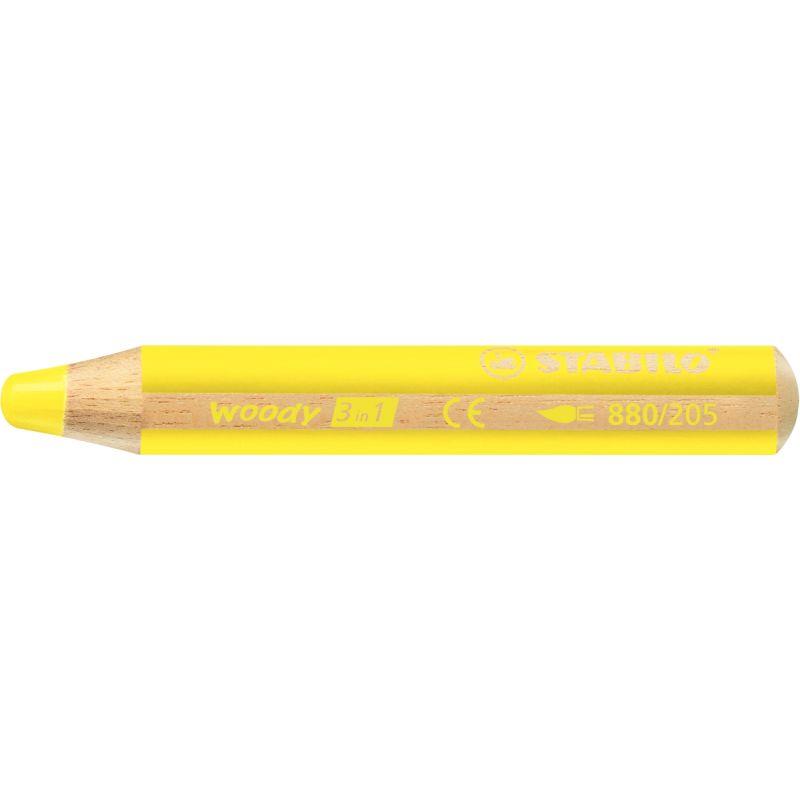 Image de  Crayon de couleur Woody jaune 