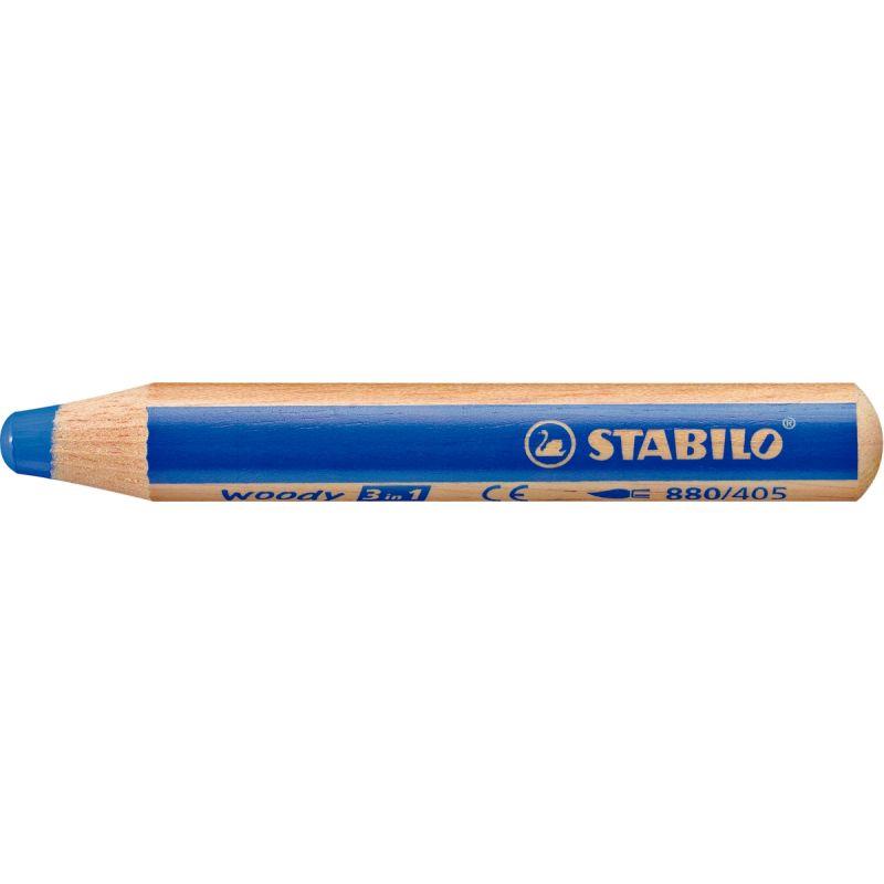 Image de  Crayon de couleur Woody bleu foncé 