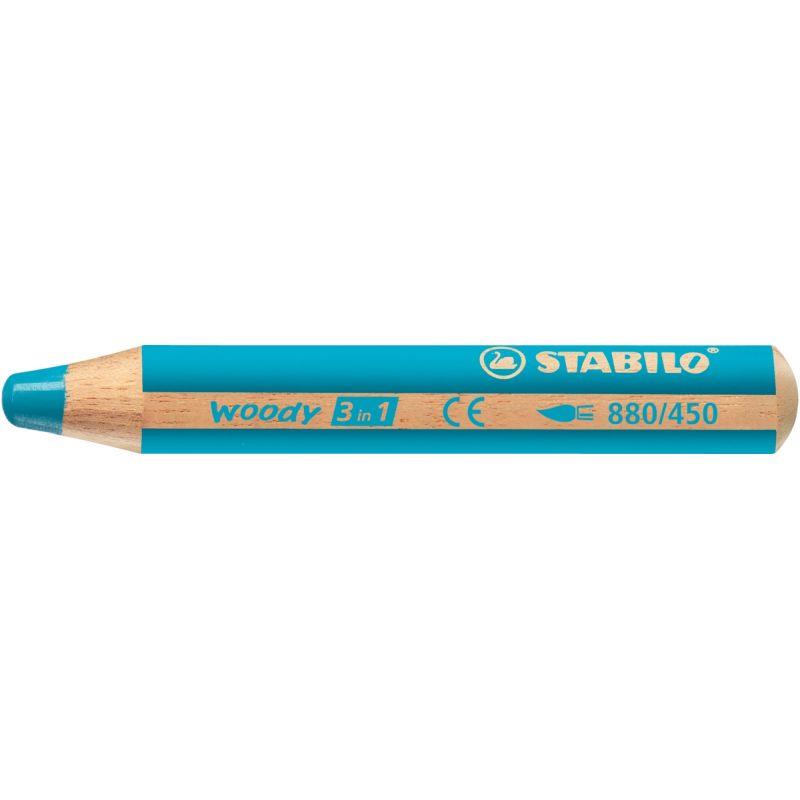 Image de  Crayon de couleur Woody cyan 