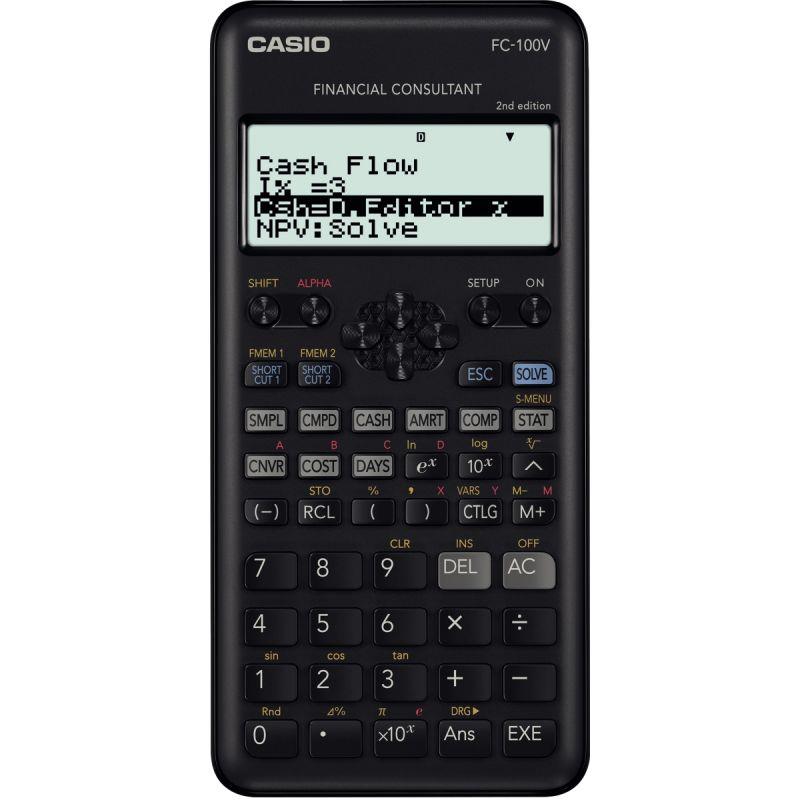 Image de  Machine à calculer financière CASIO FC-100V 