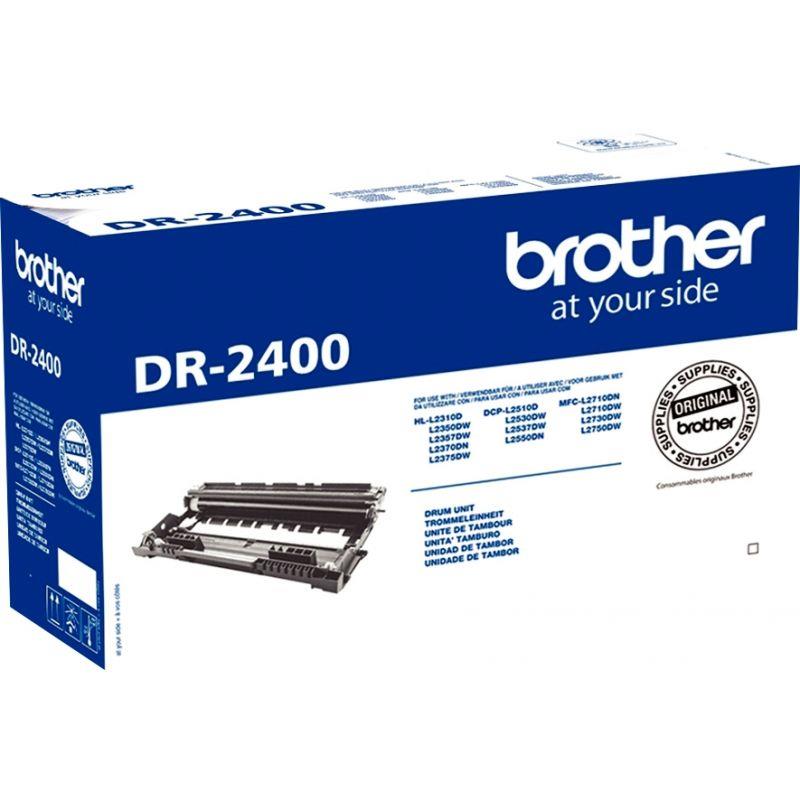 Image de  Brother DR2400 tambour laser noir authentique 
