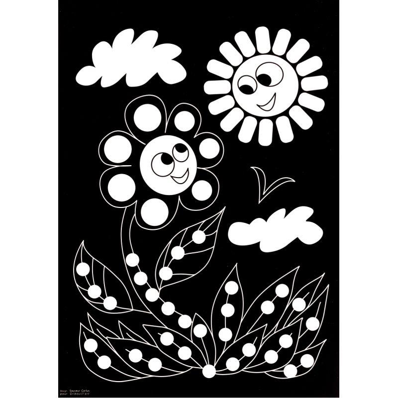 Image de  Pochette de 16 planches de gommettes de 5 motifs animaux différents 