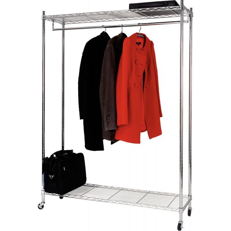 Image de  Vestiaire mobile 90 cm chrome 