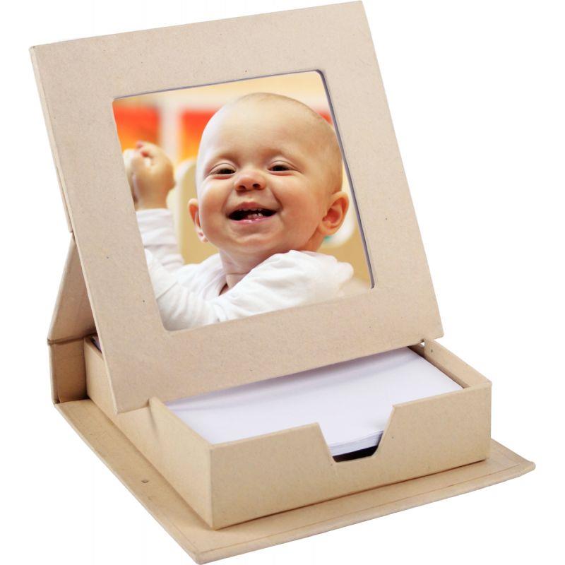 Image de  Lot de 5 porte bloc-notes en carton + photo 